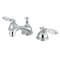 Kingston Brass KS3961WLL Wilshire Widespread Bathroom Faucet W/ Brass Pop-Up, Chrome KS3961WLL - alternate 1